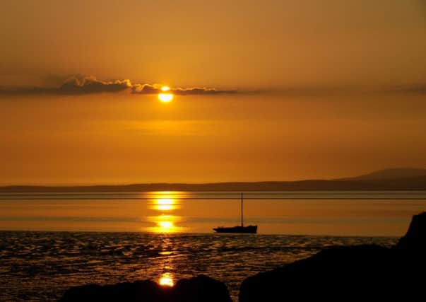 Morecambe Bay sunset by Soencer Ross