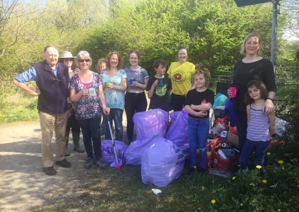 North Lancashire Green Party organised a litter pick in Scotforth West.