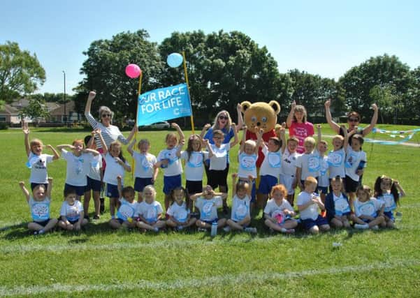 Westgate Primary School's Race for Life.