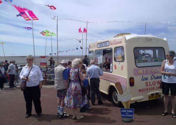 Ice cream sellers have previously been able to take advantage of busy festival weekends in Morecambe.