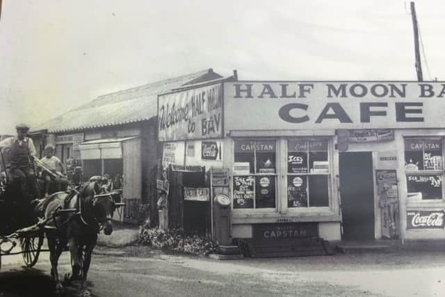 The original Half Moon Bay cafe