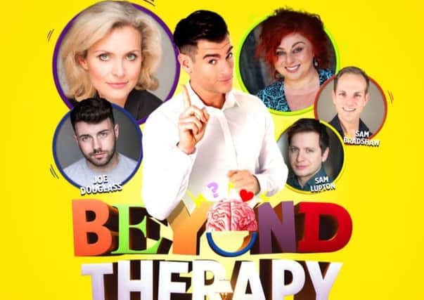 Hit Broadway comedy Beyond Therapy will tour the UK this Autumn.