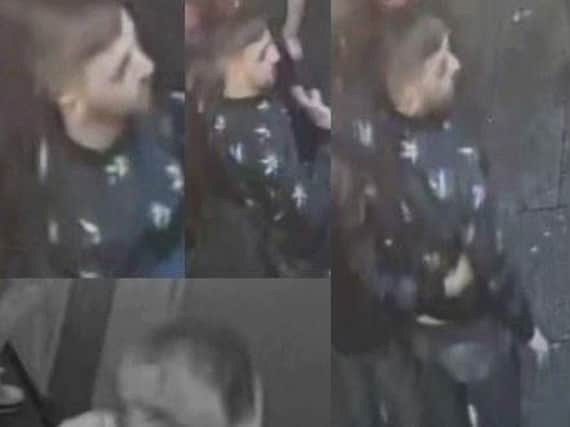 This man is wanted by police after an alleged sexual assault at Popworld in Morecambe on July 18