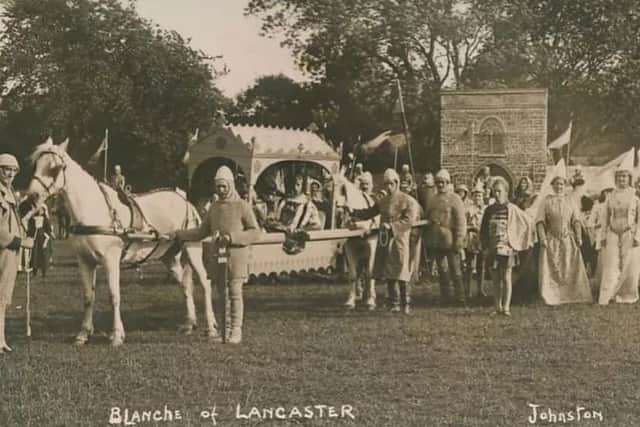 Blanche of Lancaster. Lancaster Historical Pageant 1913. (part one).