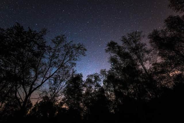 The night skies above Gisburn Forest and Stocks. Photo by Matthew Savage.