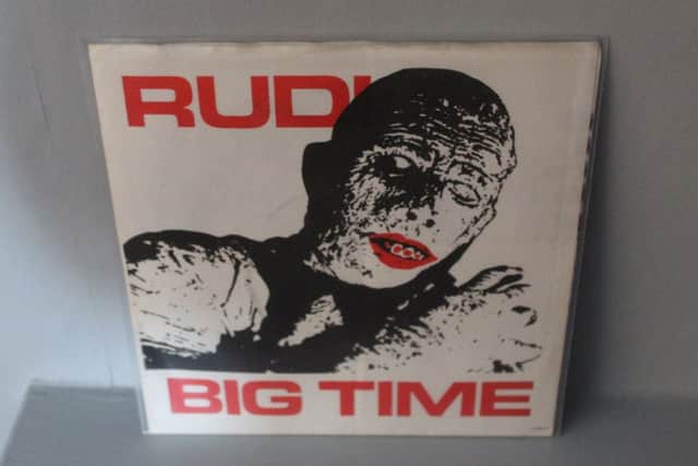 A 7 inch single by Rudi and Victim on the Irish ' Good Vibrations ' label which could fetch in the region of £100.