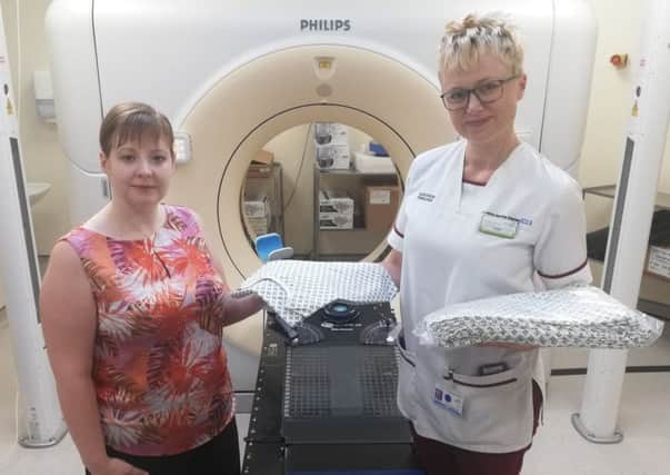 Radiotherapy patients are to be given their own brand new treatment gown.