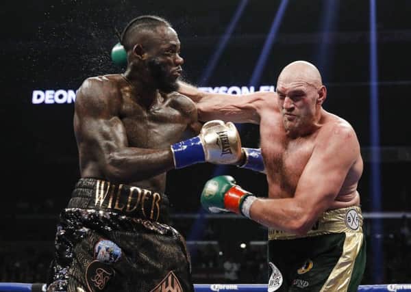 Deontay Wilder and Tyson Fury are expected to fight again early next year.