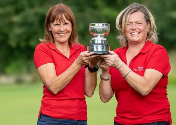 Lorraine Birch and Julie Norcliffe. Picture: Leaderboard Photography.