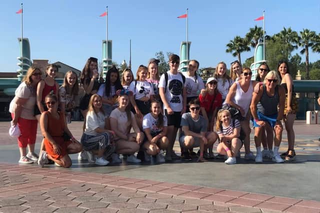 Pupils from Turning Point Theatre Arts in Lancaster enjoyed a trip to Hollywood.