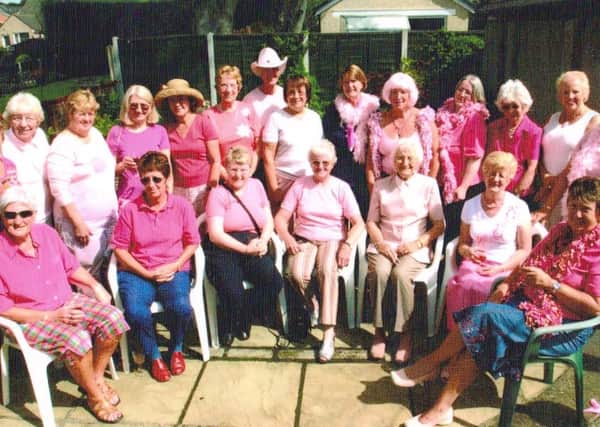 Soroptimists hold a Pink Party.