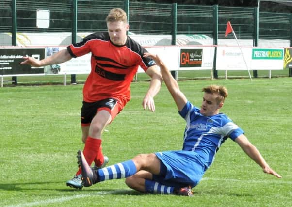 Jake Salisbury gave Garstang a half-time lead before they eventually lost at Chadderton
