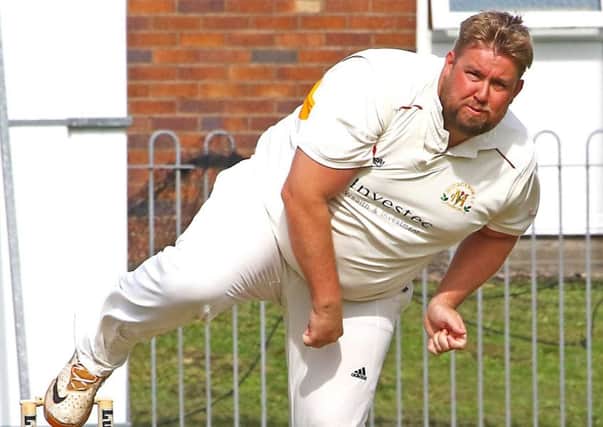Wicket for Graeme Cassidy. Picture: Tony North