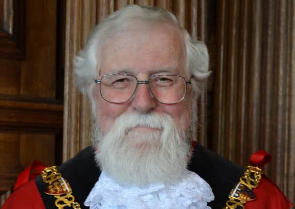 Roger Mace during his time as mayor in 2017/18..