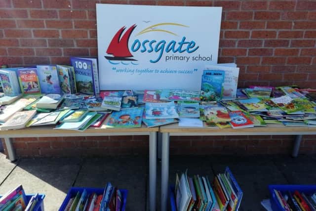 Launching the scheme at Mossgate Primary School.