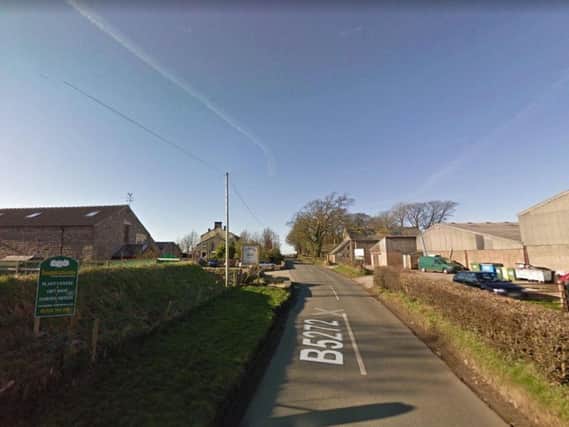 The crash happened on Ratcliffe Wharf Lane in Forton at 8.15am this morning (October 10)