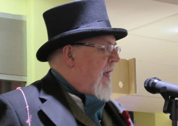 Poet Bryan Griffin is hosting Fright Night in Morecambe.