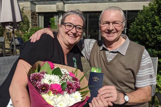 Ken Woodburn and Louise Dixon.