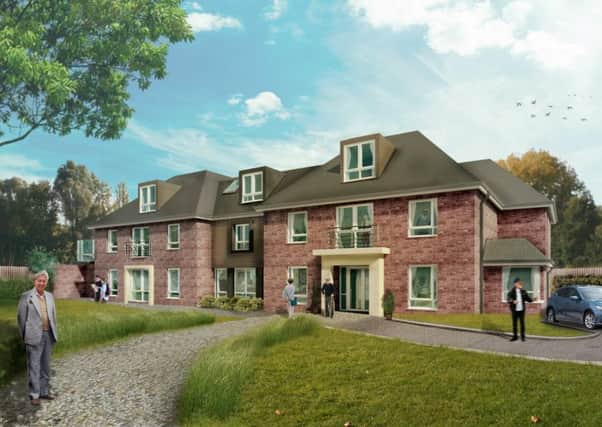 An artist's impression of the new Ashton Manor care home in Lancaster.