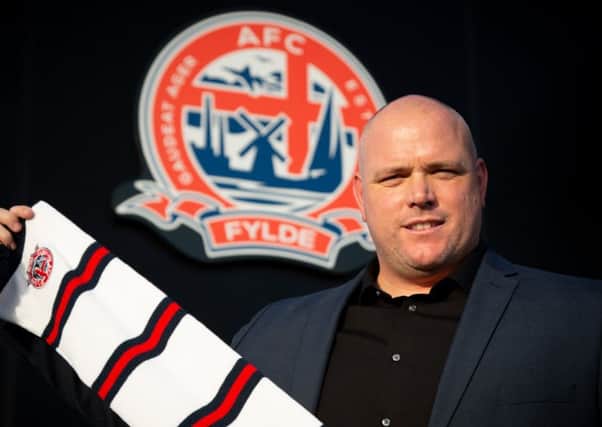 Jim Bentley has new surroundings after leaving Morecambe and joining AFC Fylde (Photo: PeterHeyworth/AFC Fylde)