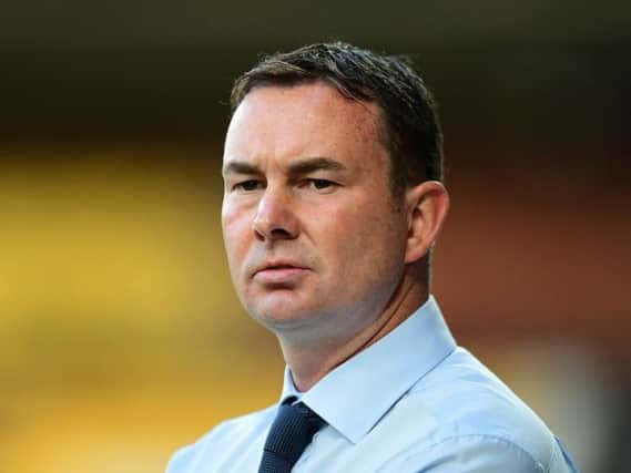 Derek Adams is the new Morecambe manager