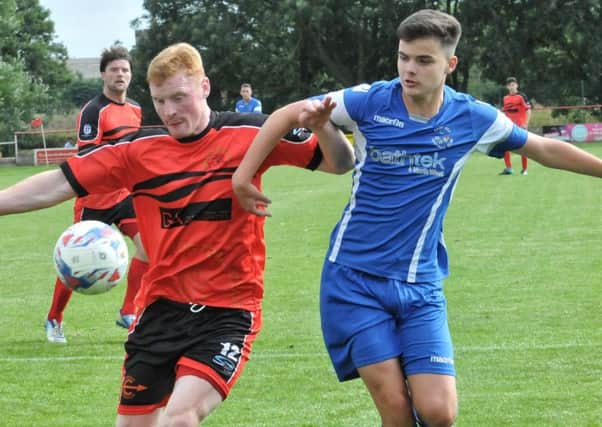 Ric Coar opened the scoring as Garstang won their Macron Cup tie at the weekend