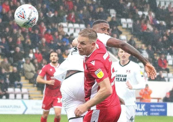 Morecambe need a victory sooner rather than later to climb the table