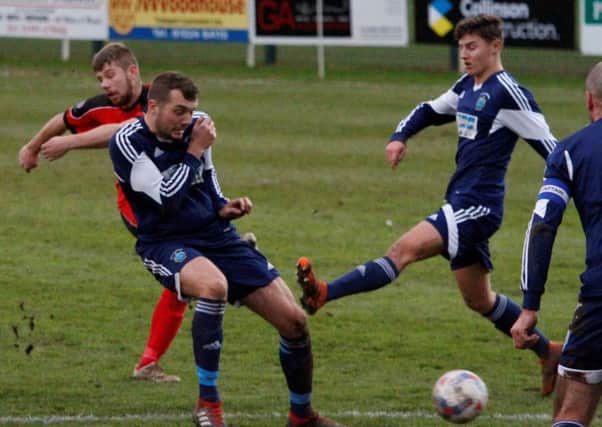 Garstang were beaten on Saturday as they lost at home to AFC Darwen	Picture: Steve Beesley