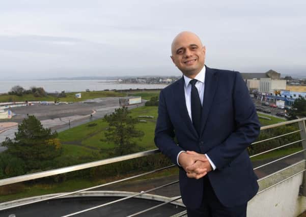 Photo Neil Cross
Sajid Javid the Chancellor of the Exchequer at the Midland Hotel, Morecambe