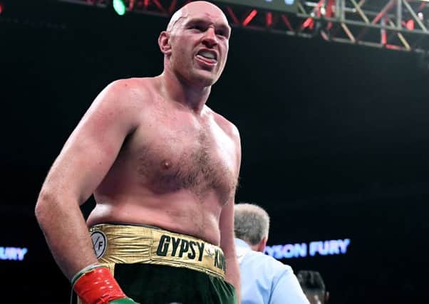 Tyson Fury. Photo: Harry How/Getty Images.