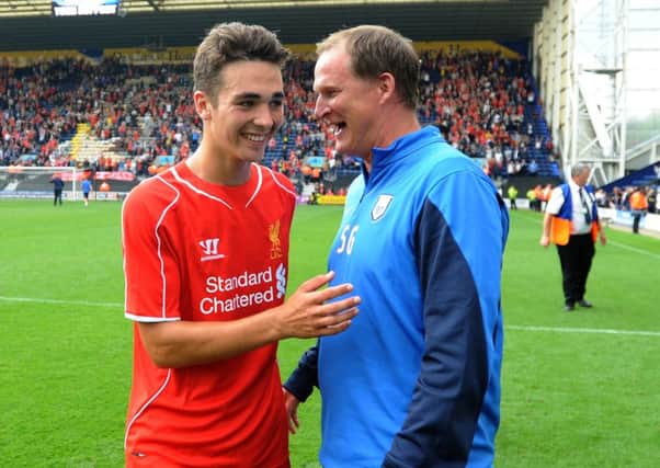 Adam Phillips was a highly-rated youngster while at Liverpool
