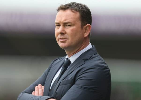 Morecambe manager Derek Adams      Picture: Getty Images