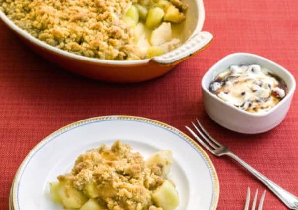 Apple Crumble With Star Anise