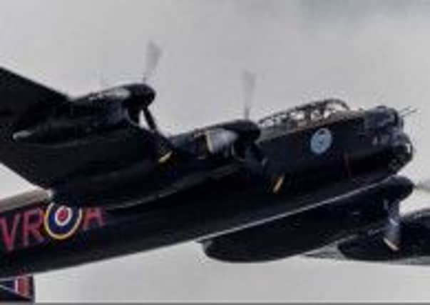 The Canadian Lancaster Bomber known as 'Vera'.