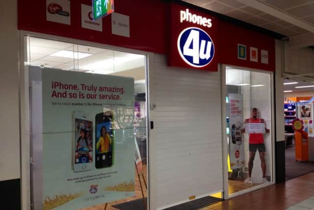 Phones 4U went into administration today, Monday.