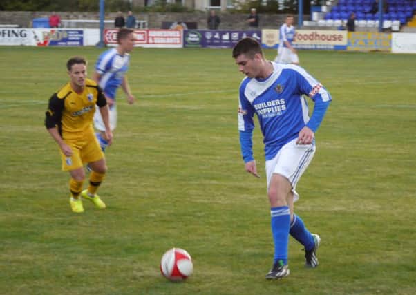 Aaron Taylor scored twice for Lancaster City in their win at West Allotment Celtic.
