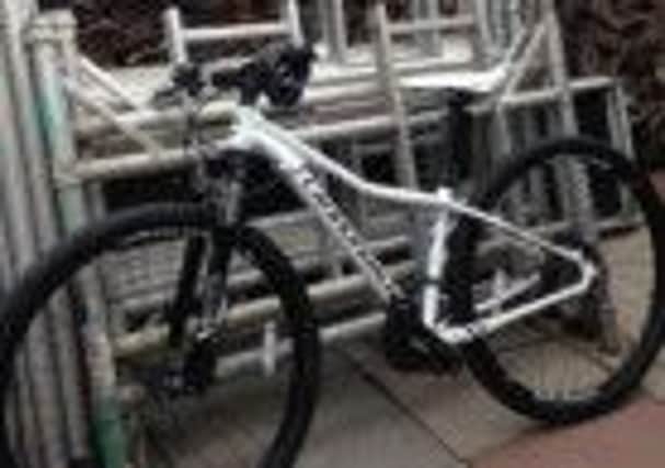 Narelle Kilby's bike, which was stolen whilst she was helping a friend's elderly father.