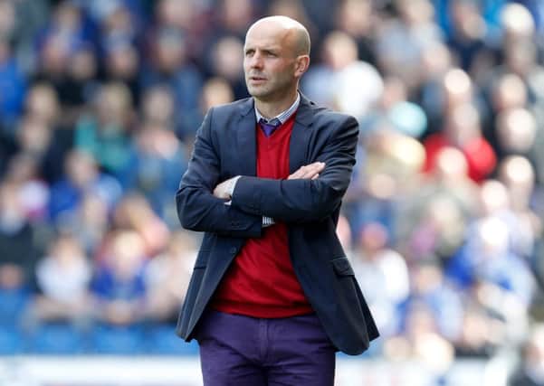 Exeter's manager Paul Tisdale. Picture: Richard Sellers/PA Wire.