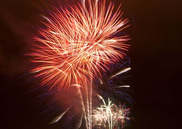 Lancaster fireworks. Pic by Rob Faulkner.