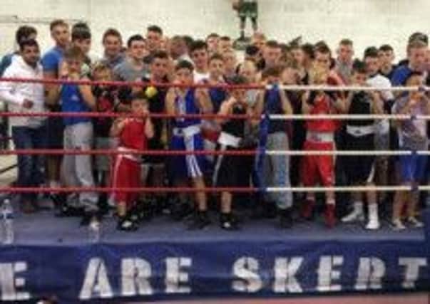 Skerton Boxing Club open day at new premises.