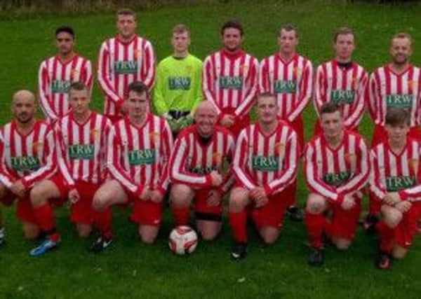 Caton United Reserves line up ahead of a recent game. Were trying to feature as many Baines Bagguley Penhale North Lancashire League teams as possible this season. Email team pictures or shots of match action to adam.lord@jpress.co.uk.
