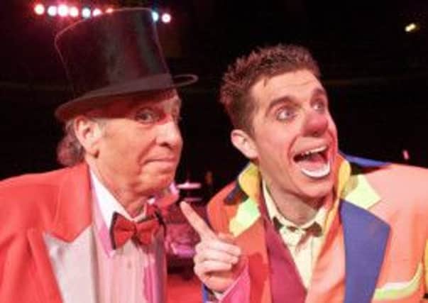 Clive Webb and Danny Adams from Circus Hilarious.