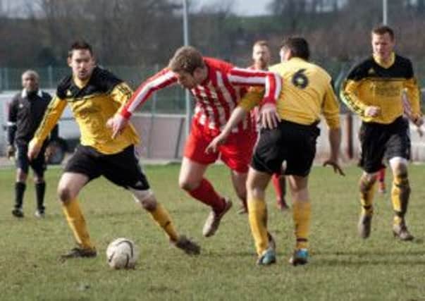 Galgate v Cartmel and District. Sam Price Memorial Cup seim-final. Picture: Tom Greaves