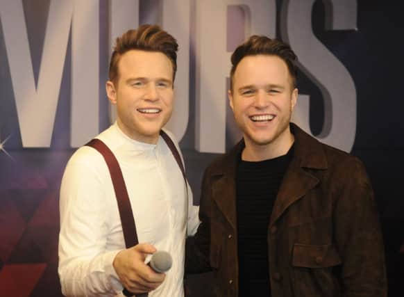 Olly Murs unveils his new waxwork at Madame Tussauds Blackpool