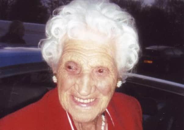 Wray's oldest resident, Ruth Whittam, aged 104, whose funeral will take place on Friday April 10 2015.