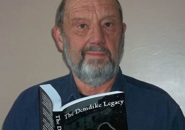 Barry Durham with a copy of The Demdike Legacy.