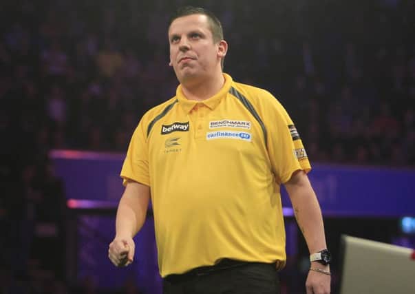 Dave Chisnall. Picture: Lawrence Lustig