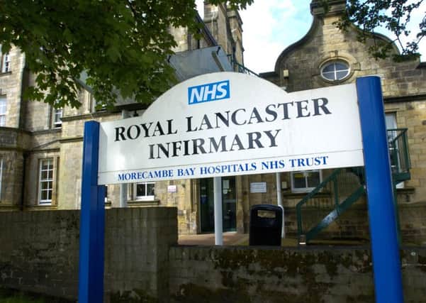 Royal Lancaster Infirmary.