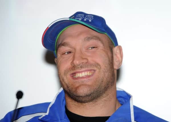 Tyson Fury. Picture Tim Goode/PA Wire