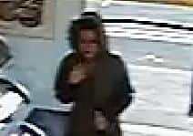 Police want to speak to this woman in connection with the theft and use of a student's debit card.